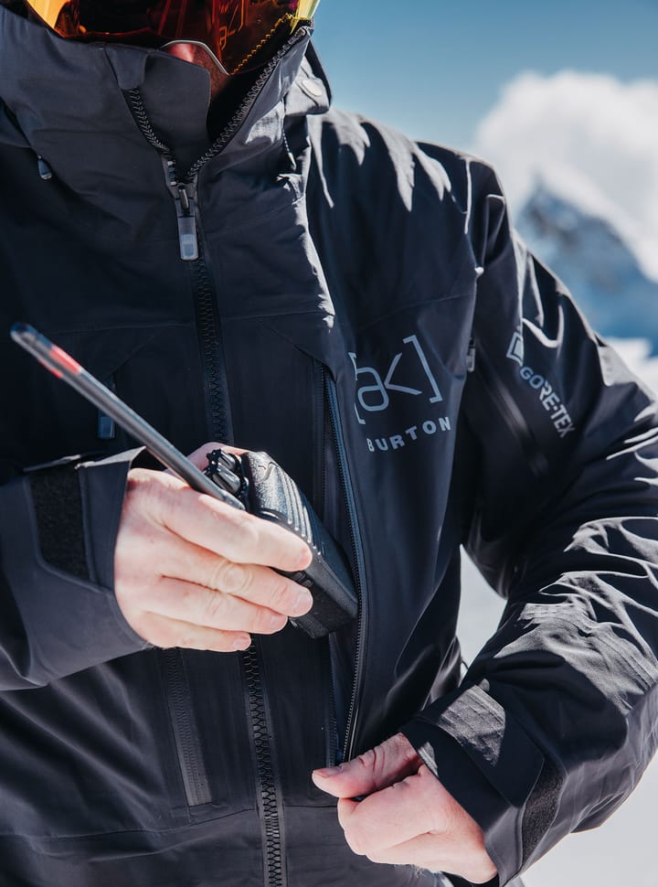Burton Men's Ak Gore Hover Stretch Jacket True Black Burton Burton Men's Ak Gore Hover Stretch Jacket True Black Burton
