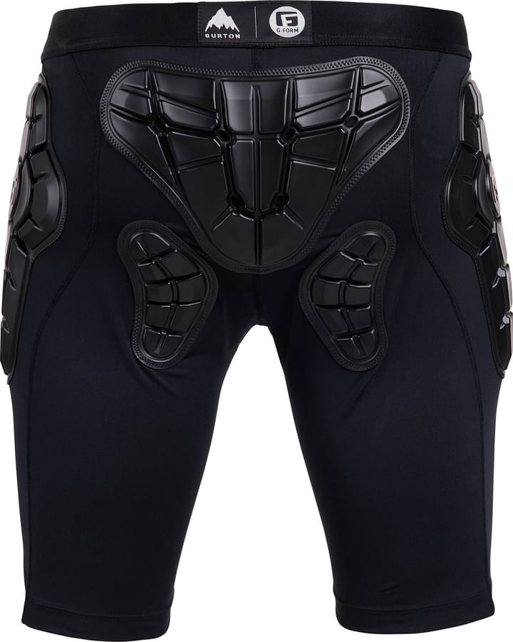 Burton Men's Total Impact Shorts True Black Burton Burton Men's Total Impact Shorts True Black Burton