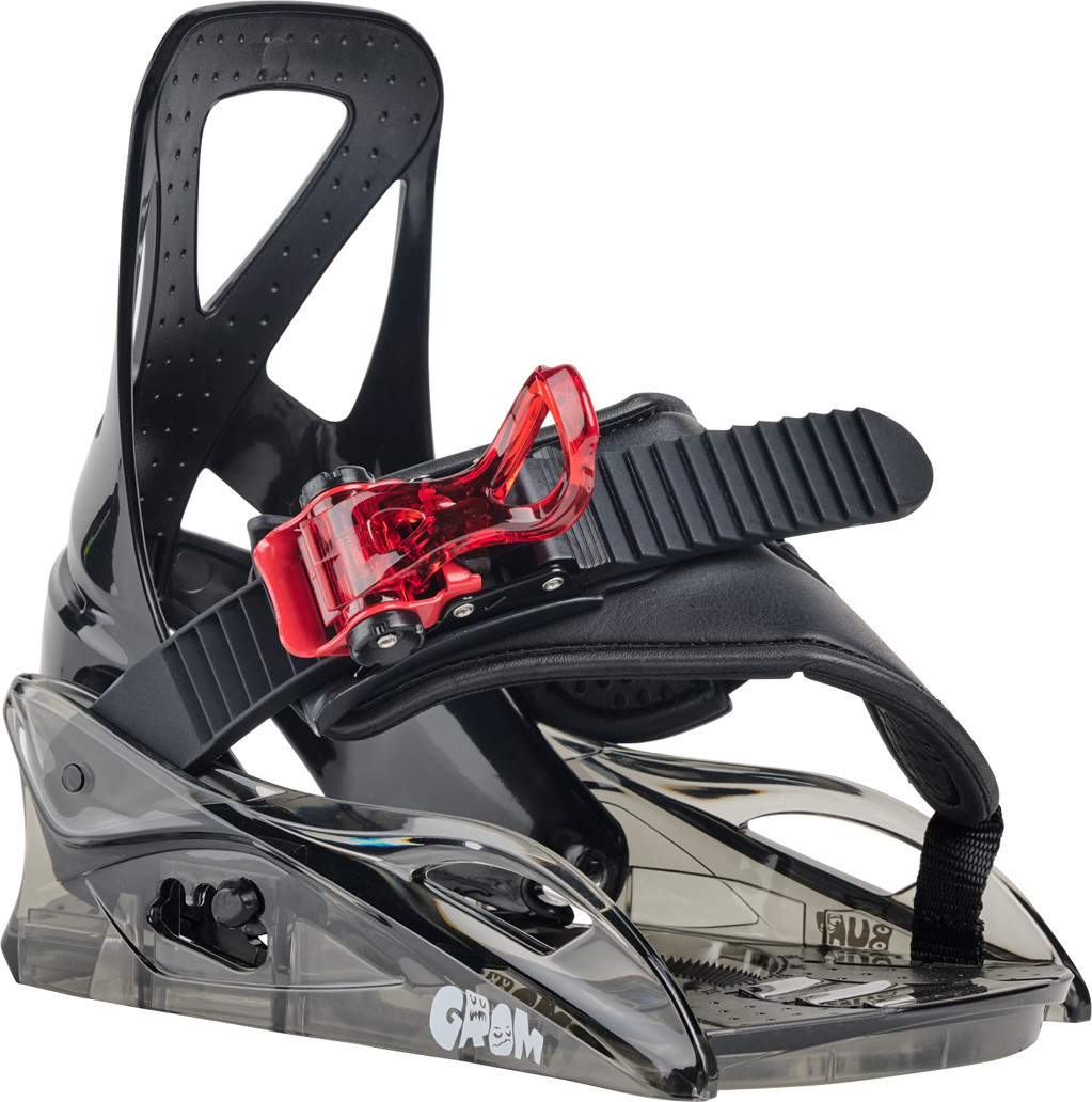 Burton Kids' Grom Disc Snowboard Bindings Black Hiihto- & laskettelusiteet Medium