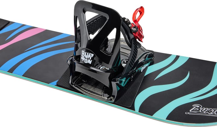 Burton Kids' Grom Disc Snowboard Bindings Black Burton