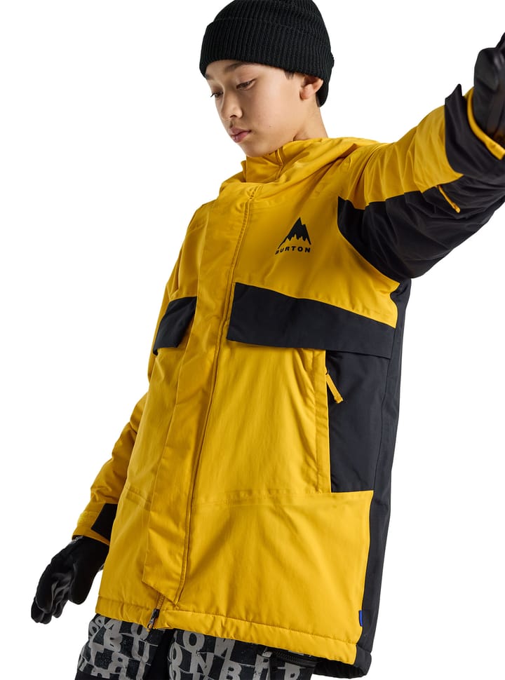 Burton Kids Ascutney Jacket Goldenrod/true Black Burton Burton Kids Ascutney Jacket Goldenrod/true Black Burton