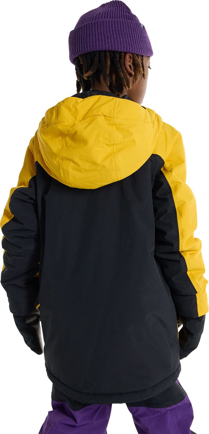 Burton Kids Ascutney Jacket Goldenrod/true Black Burton