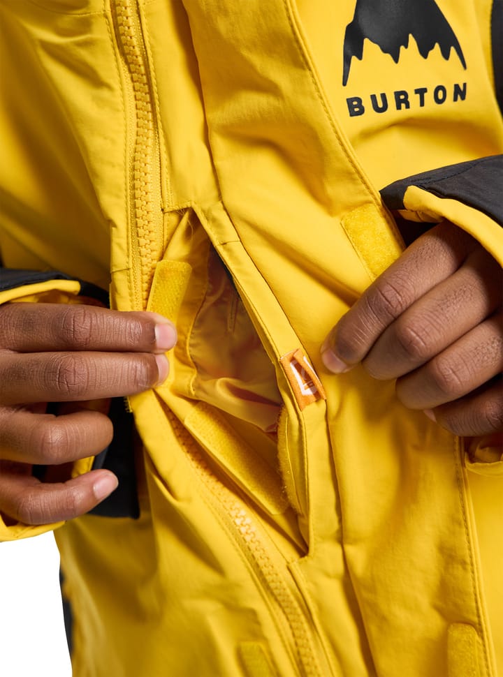 Burton Kids Ascutney Jacket Goldenrod/true Black Burton Burton Kids Ascutney Jacket Goldenrod/true Black Burton