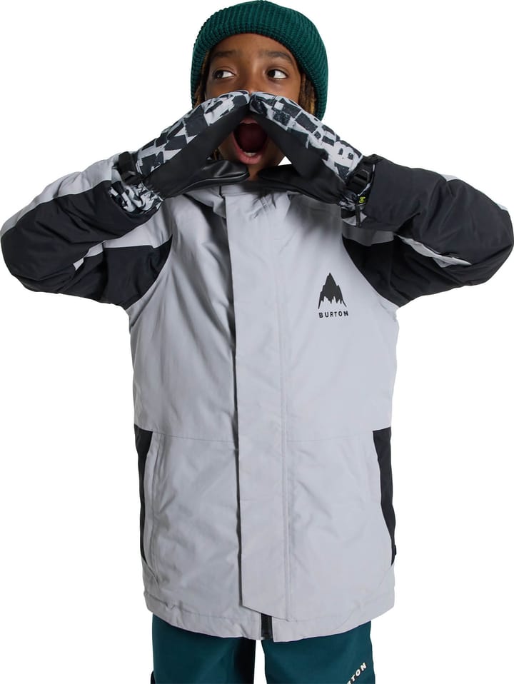 Burton Kids Skimmer Jacket Silver Sconce/true Black Burton