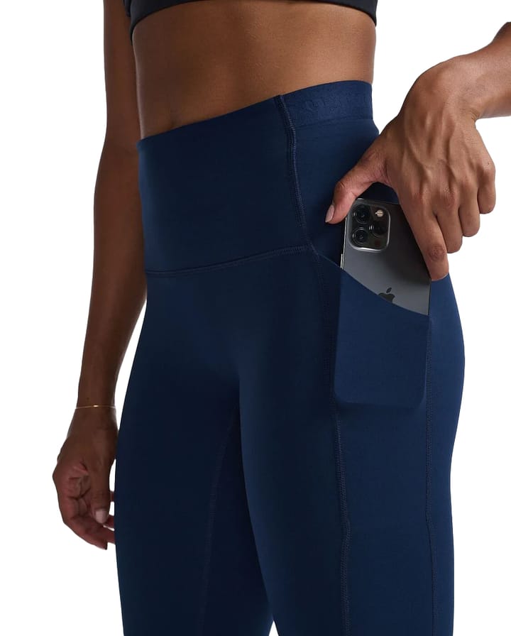 2XU Women's Form Stash Hi-Rise Compression Tights Midnight/White 2XU