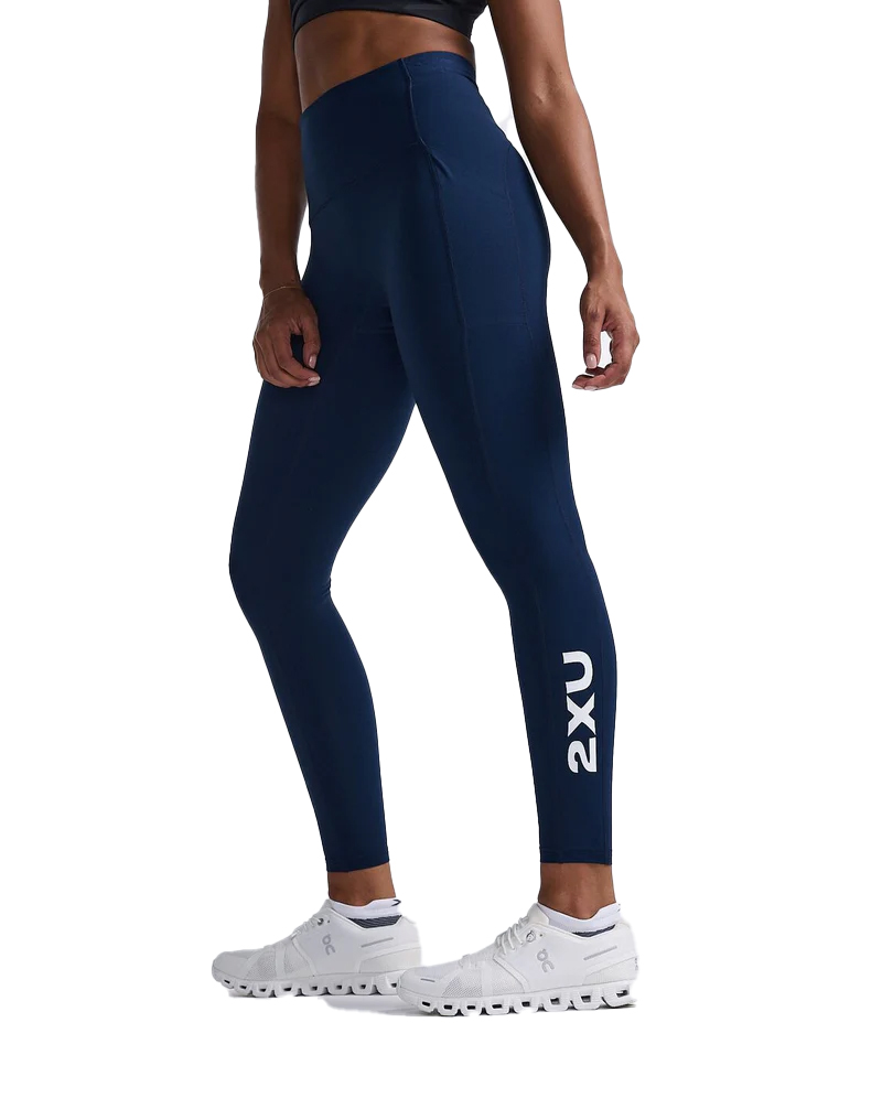 Women’s Form Stash Hi-Rise Compression Tights MIDNIGHT/WHITE