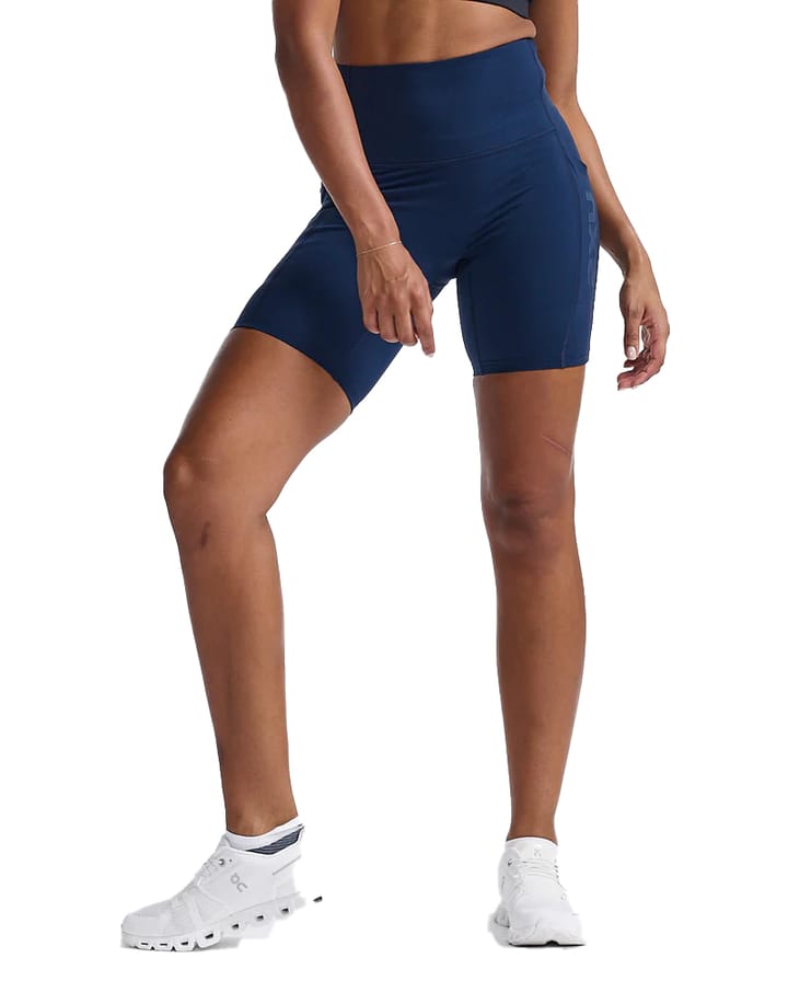 Women's Form Stash Hi-Rise Bike Short MIDNIGHT/MIDNIGHT 2XU