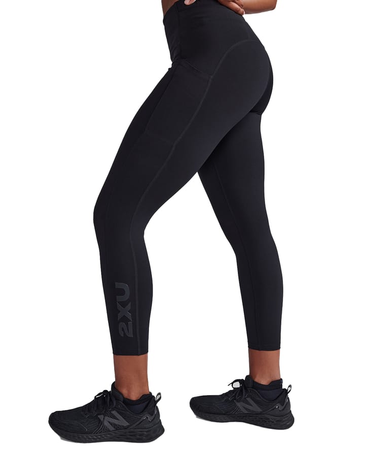 2XU Women's Form Stash Hi-Rise Compression 7/8 BLACK/BLACK 2XU