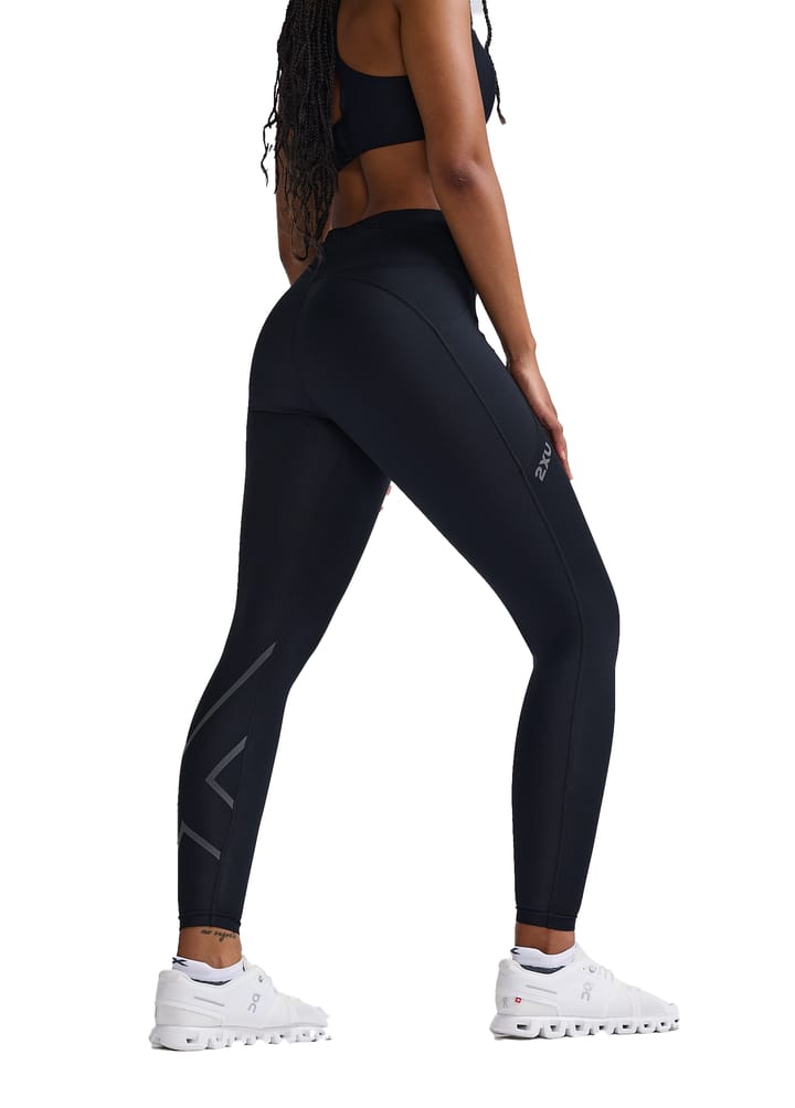 2XU Aero Hi-Rise Comp Tights Black/ Black Reflective