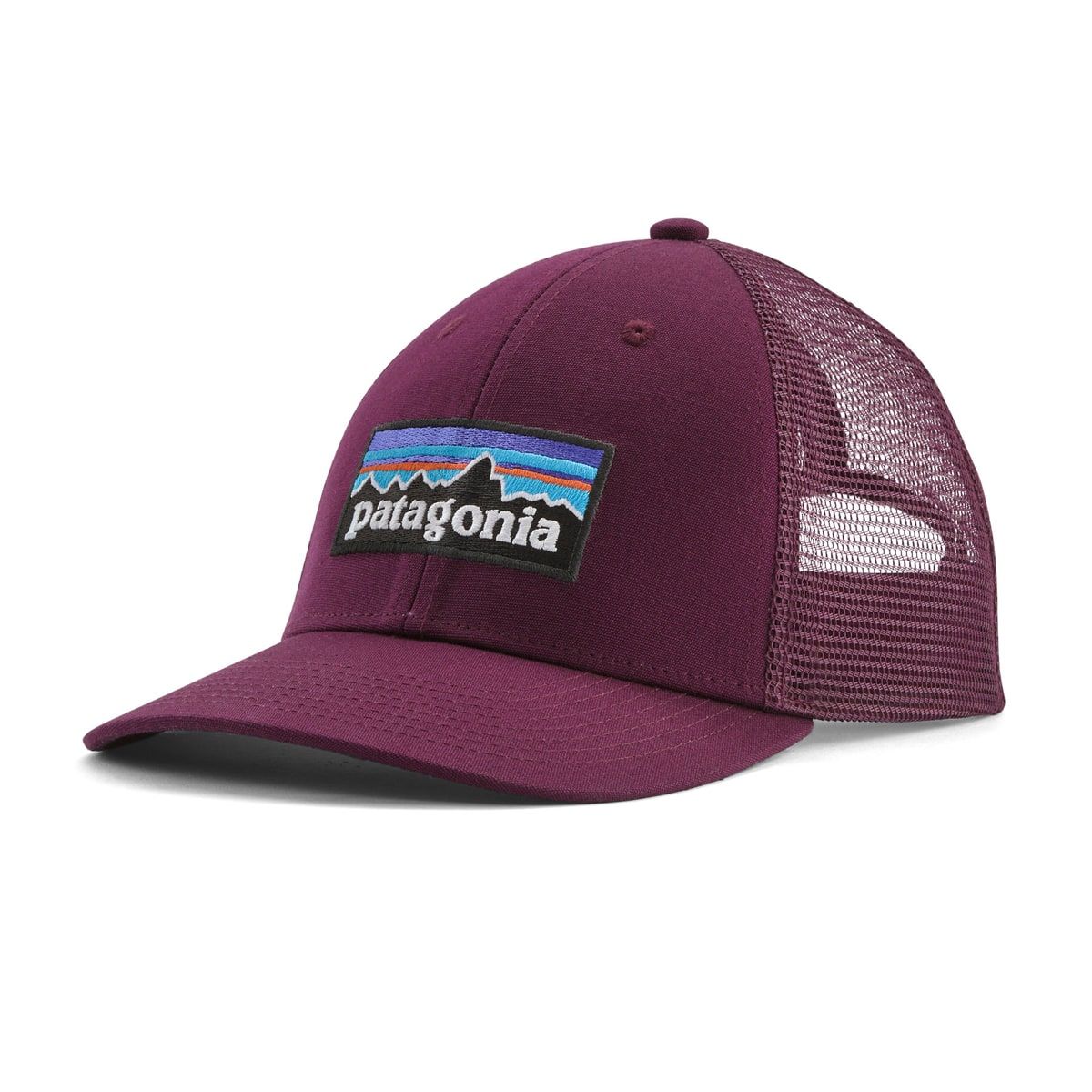 Patagonia P-6 Logo LoPro Trucker Hat Night Plum