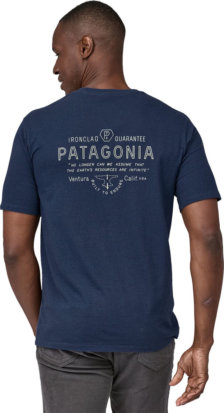 Patagonia Men's Forge Mark Responsibili-Tee Lagom Blue Patagonia