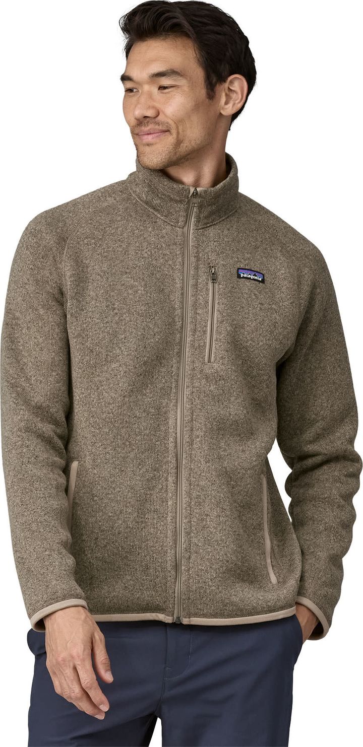 Patagonia Men's Better Sweater Fleece Jacket Seabird Grey Patagonia