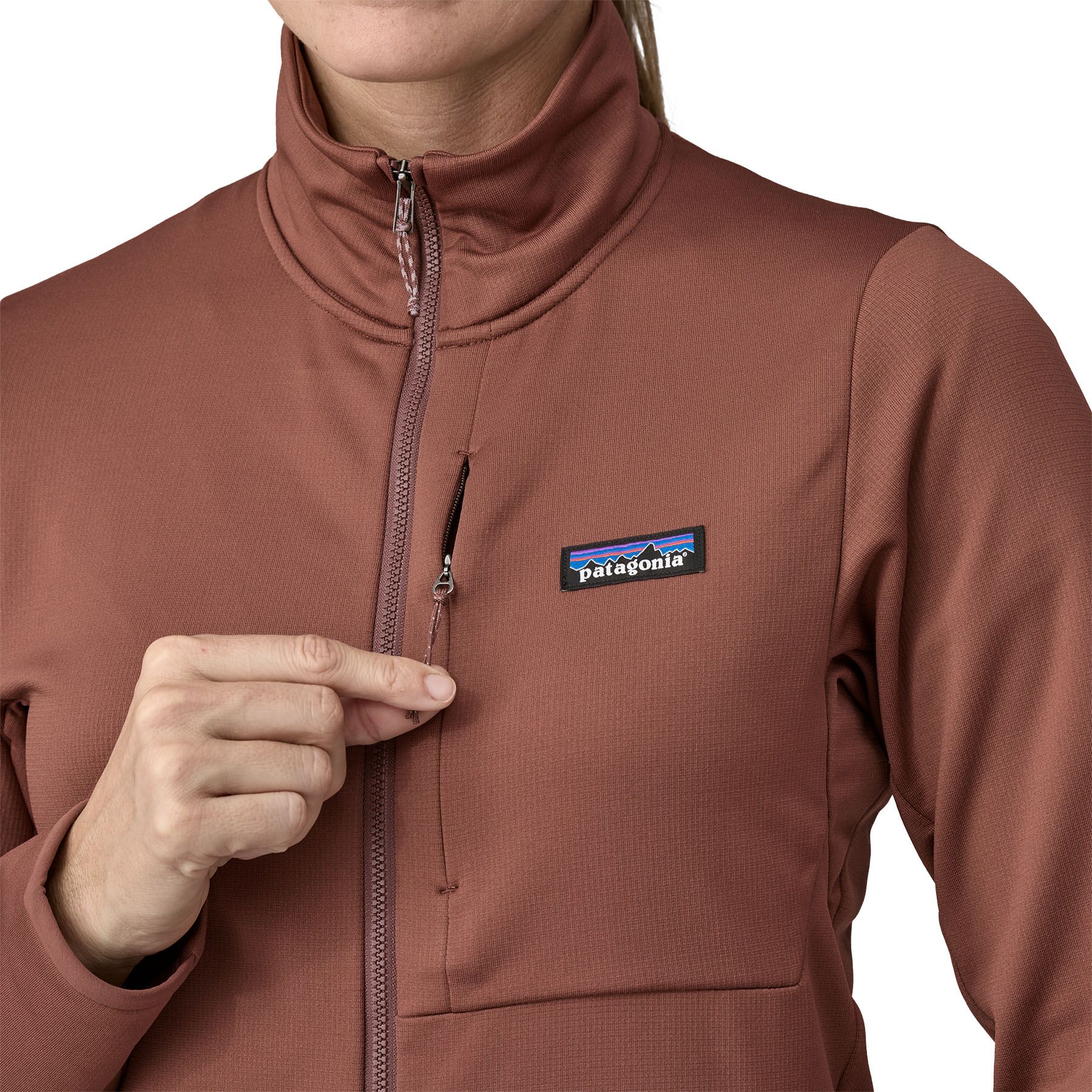 Patagonia Women's R1 Thermal Jacket Dulse Mauve | Buy Patagonia