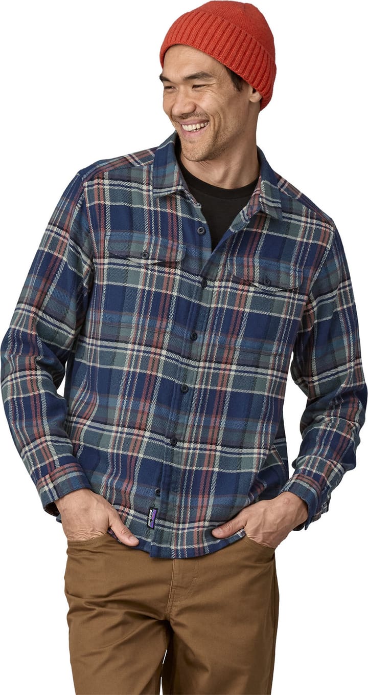 Patagonia Men's Fjord Flannel Shirt Adventurer/New Navy Patagonia Patagonia Men's Fjord Flannel Shirt Adventurer/New Navy Patagonia