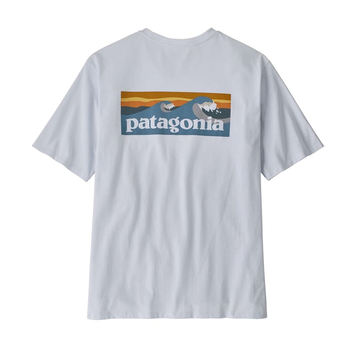 Patagonia M's Boardshort Logo Pocket Responsibili-Tee White Patagonia