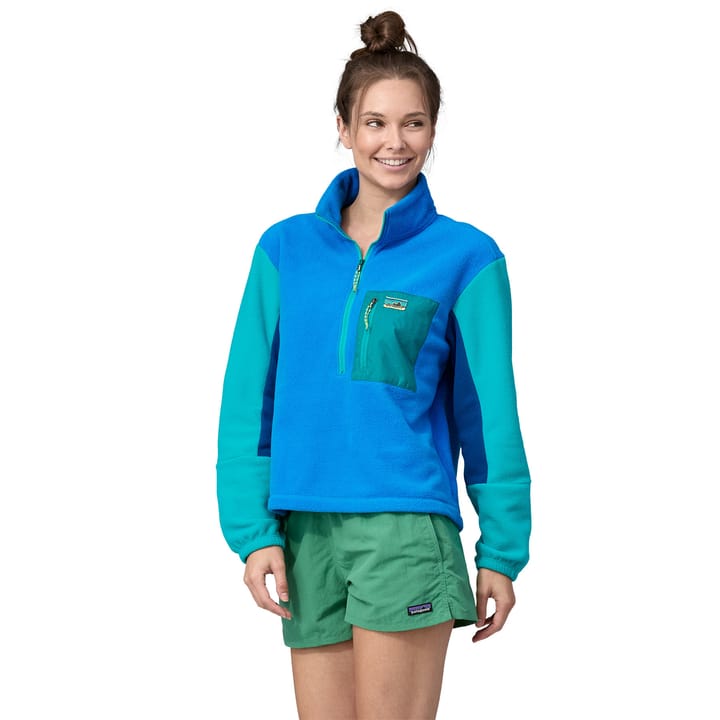 Patagonia Women's Microdini 1/2 Zip Pull Over Vessel Blue Patagonia