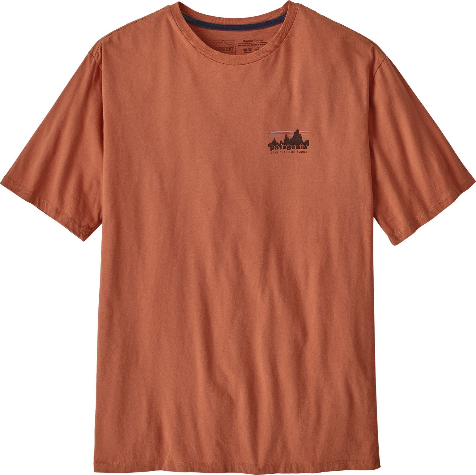 Patagonia Men's 73 Skyline Organic T-Shirt Sienna Clay
