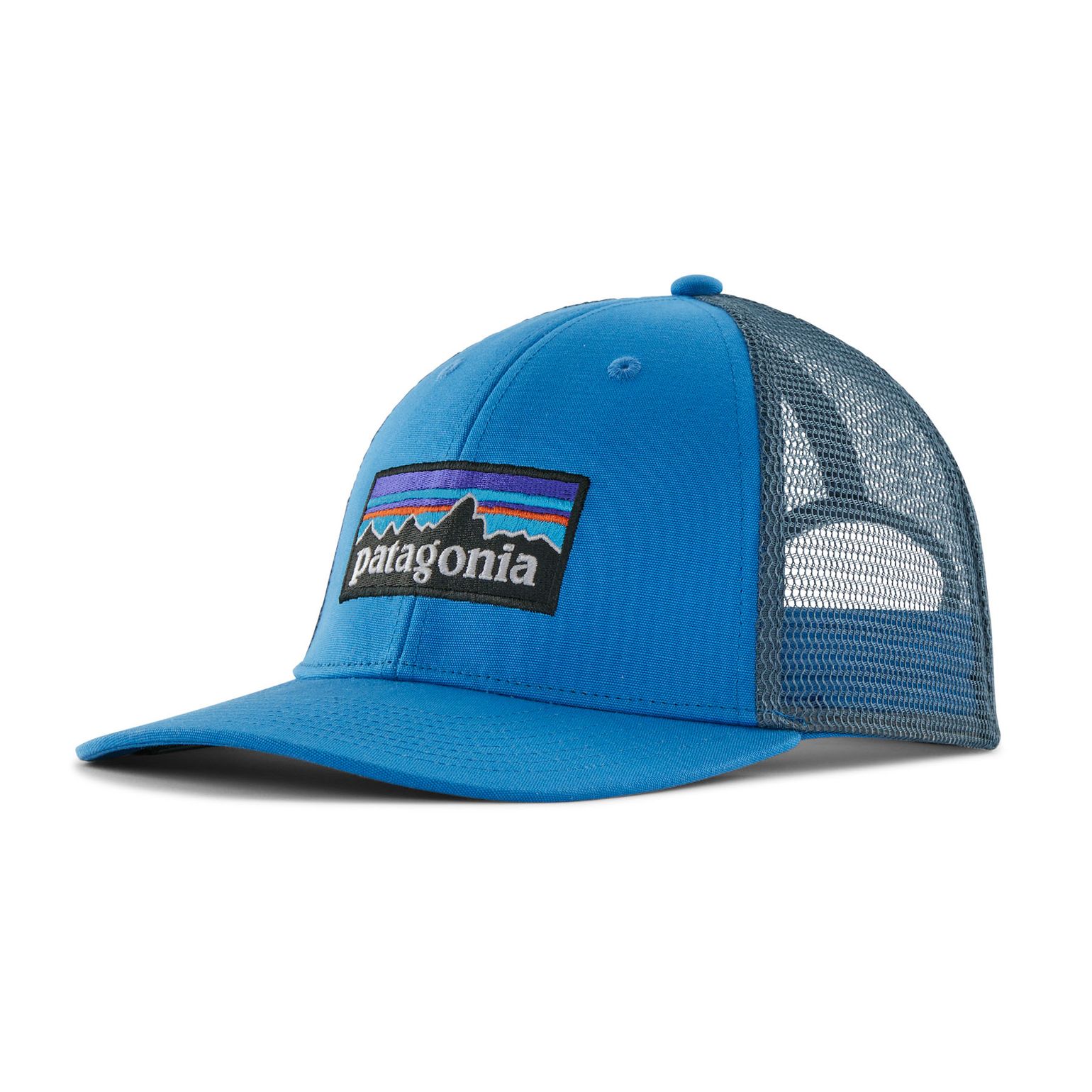 Patagonia P-6 Logo Lopro Trucker Hat Vessel Blue