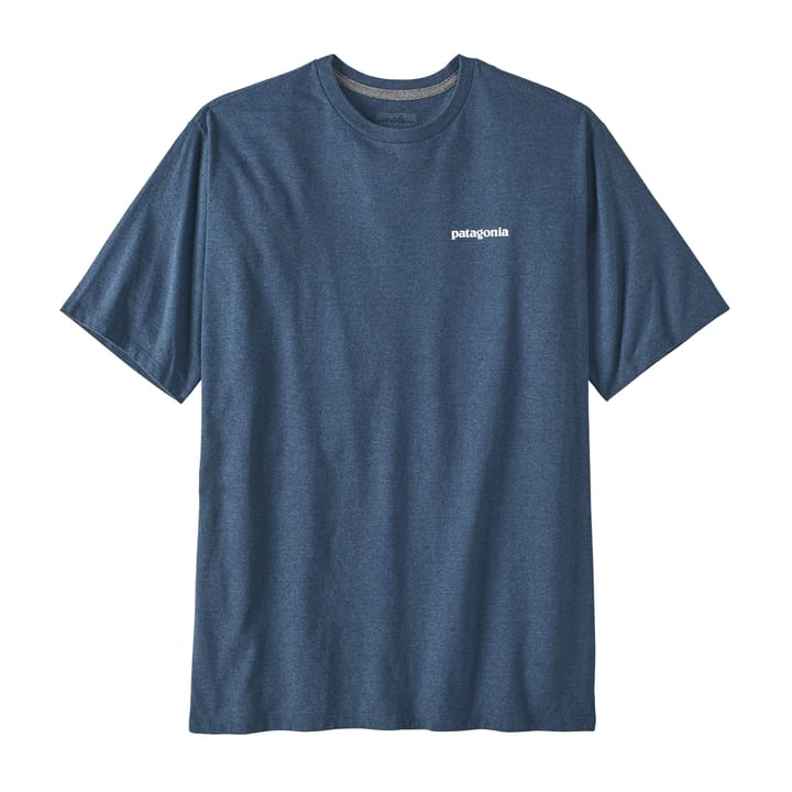 Patagonia Men's P-6 Logo Responsibili-Tee Utility Blue Patagonia