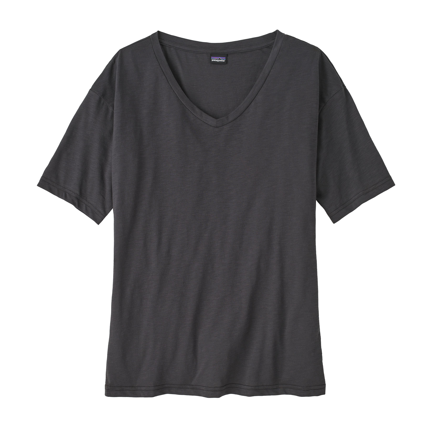 Patagonia W’S S/S Mainstay Top Ink Black