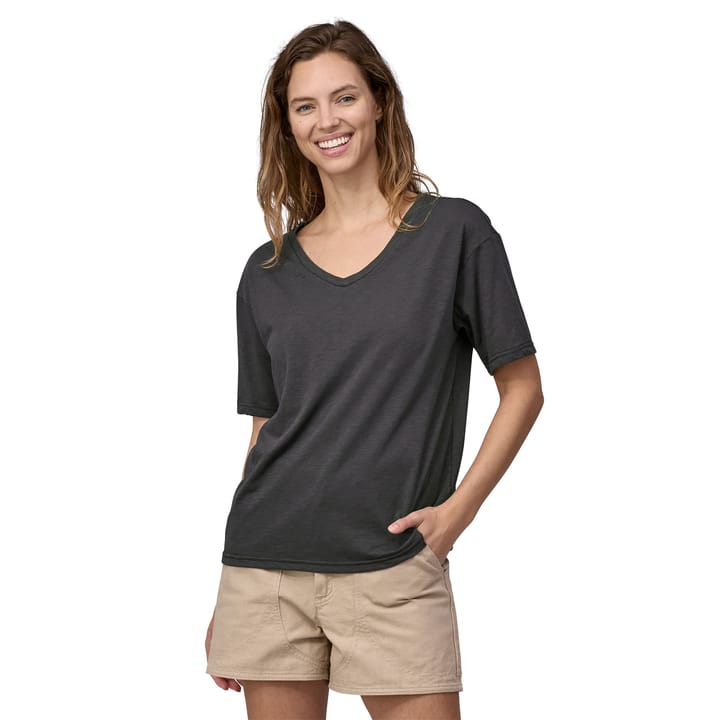 Patagonia W'S S/S Mainstay Top Ink Black Patagonia