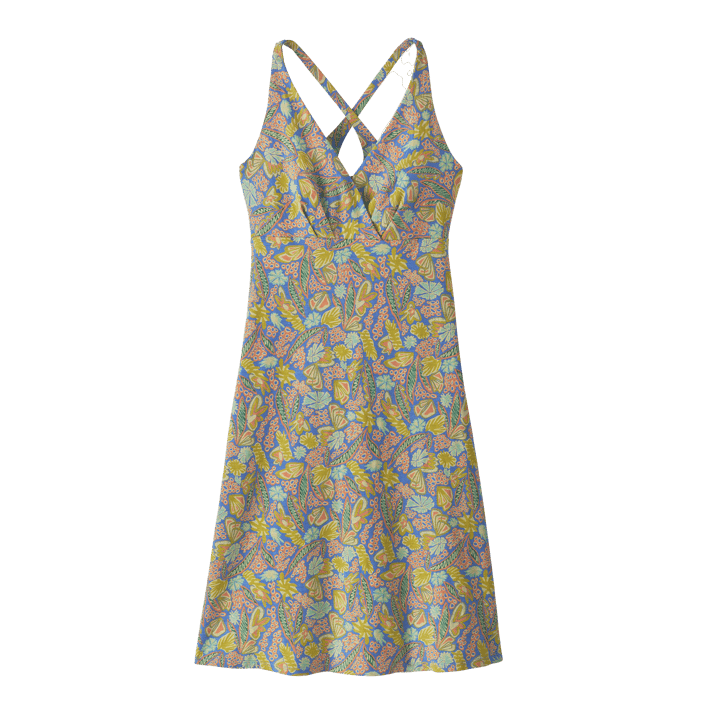 Women's Amber Dawn Dress Flourish: Abundant Blue Patagonia Women's Amber Dawn Dress Flourish: Abundant Blue Patagonia