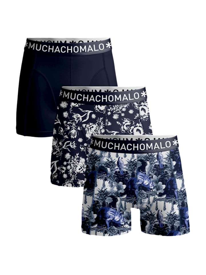 Muchachomalo 1010 Floral Dino 3pk Print/Print/Solid Muchachomalo