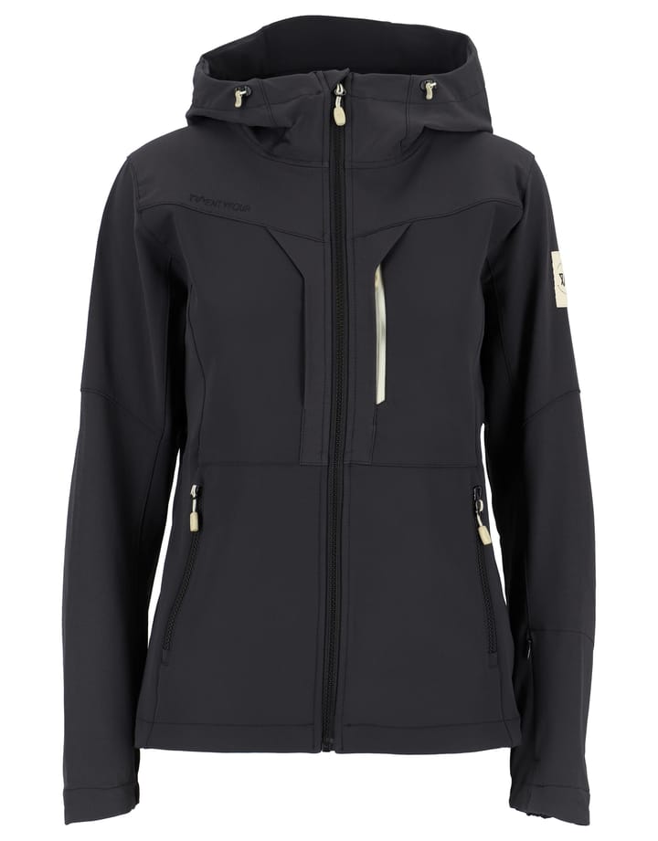 Twentyfour Finse Softshelljakke D Skyggesort Twentyfour