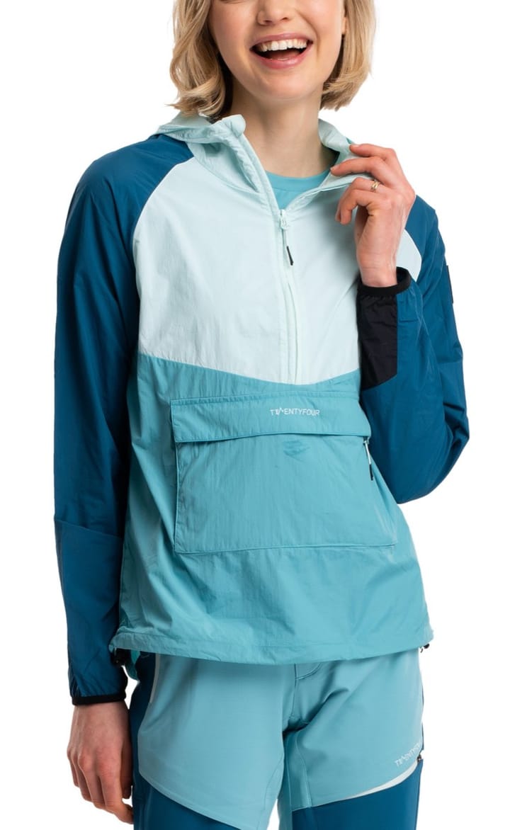 Twentyfour Flåm Light Anorakk D Isblå Twentyfour Twentyfour Flåm Light Anorakk D Isblå Twentyfour