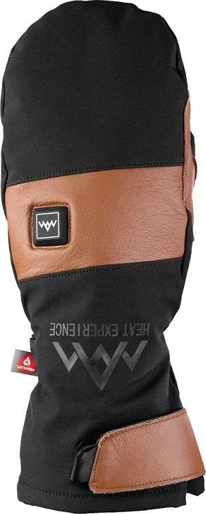 Heat Experience Heated Outdoor Mittens Black