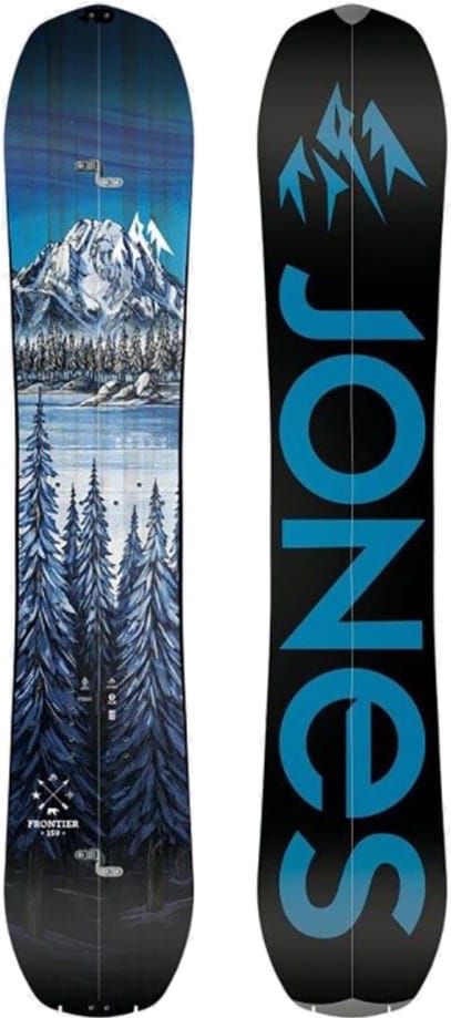 Jones Frontier Splitboard Black Jones Snowboard