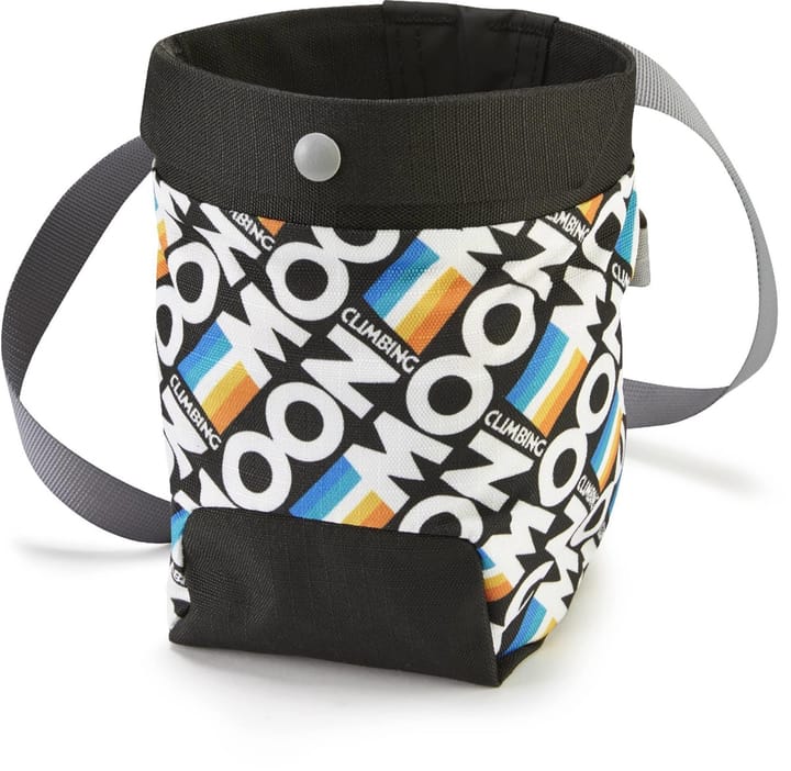 Moon Trad Chalk Bag Retro Stripe Black Moon