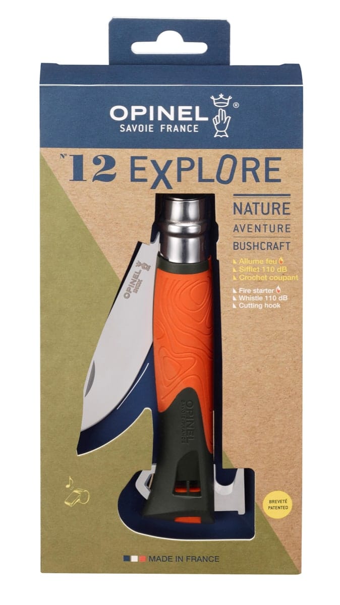 Opinel N°12 Explore Orange Opinel Opinel N°12 Explore Orange Opinel