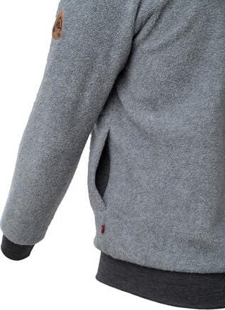Aclima Men's ReBorn Terry Jacket Light Grey Melange Aclima