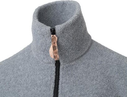 Aclima Men's ReBorn Terry Jacket Light Grey Melange Aclima