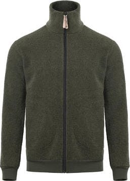 Aclima Men's ReBorn Terry Jacket Olive Melange Aclima