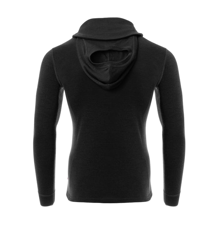 Aclima Men's Warmwool Hoodsweater V2 Jet Black Aclima