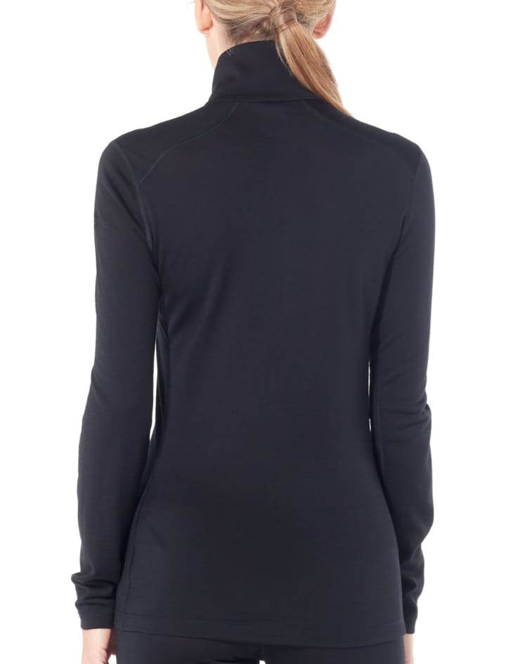 Icebreaker Wmns 200 Oasis LS Half Zip Black Icebreaker