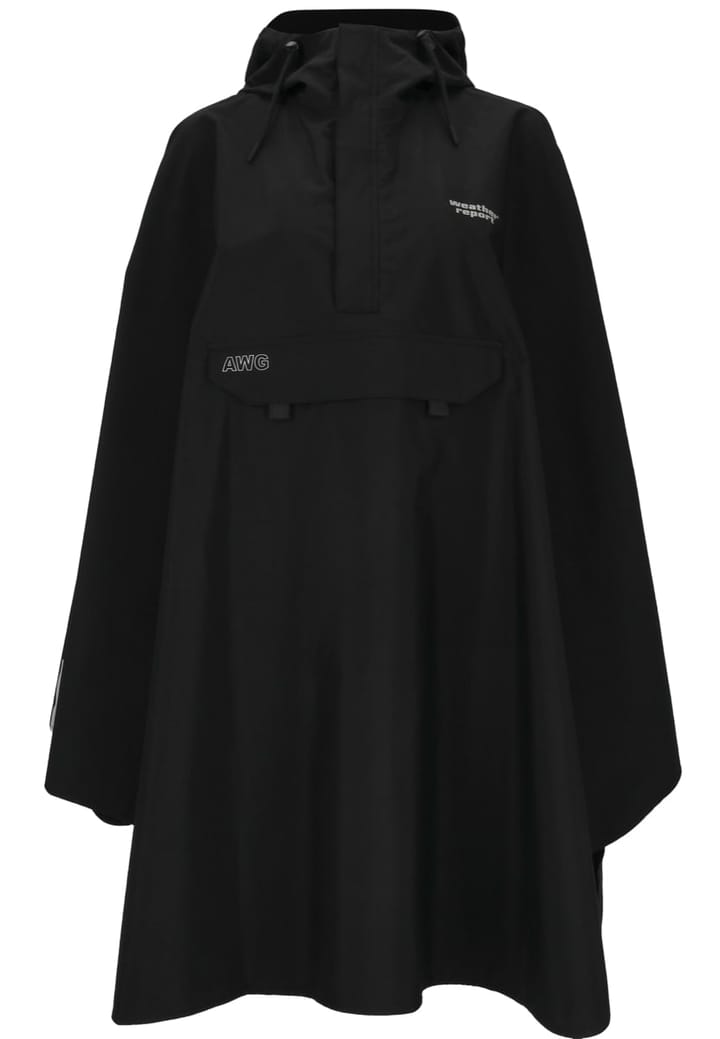 Weather Report Nashville Unisex Awg Poncho W-Pro 15000 Black Weather Report