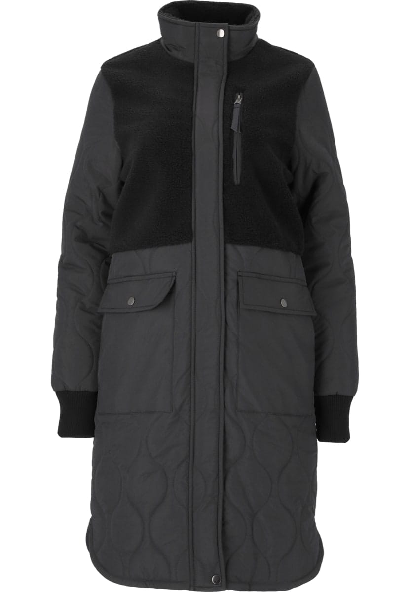 Weather Report Hollie W Long Quilted Jacket Phantom