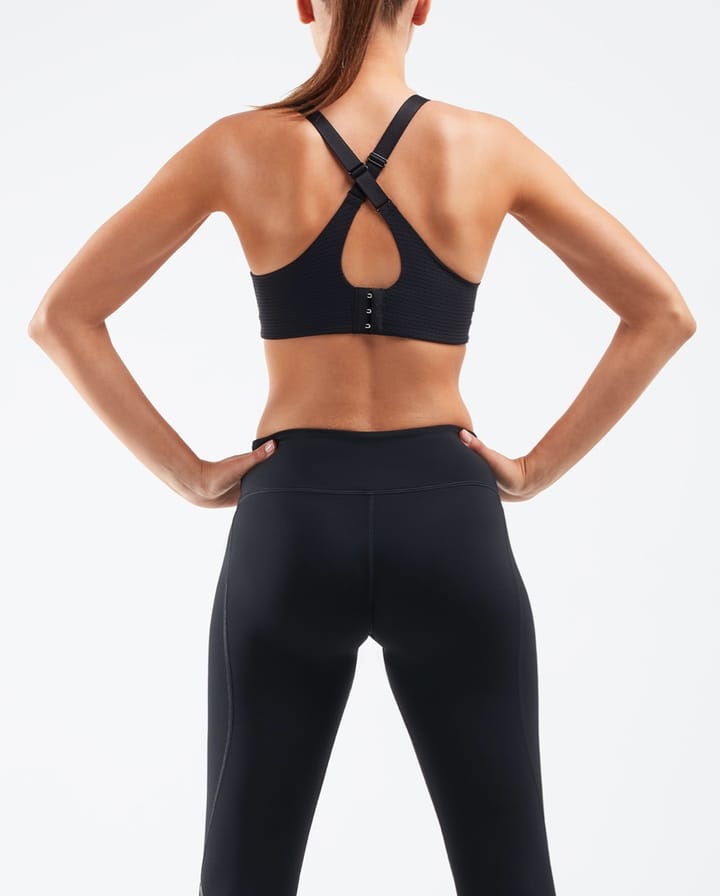 2XU Aero Medium Impact Bra Black/Black 2XU