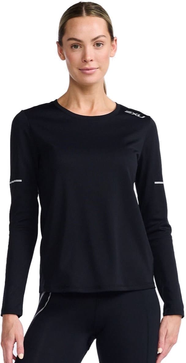 2XU Aero L/S BLACK/SILVER REFLECTIVE 2XU