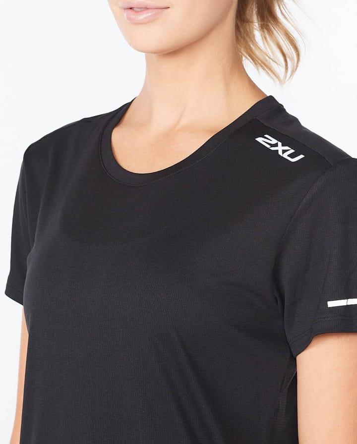 2XU Aero Tee-W Black/Silver Reflective 2XU