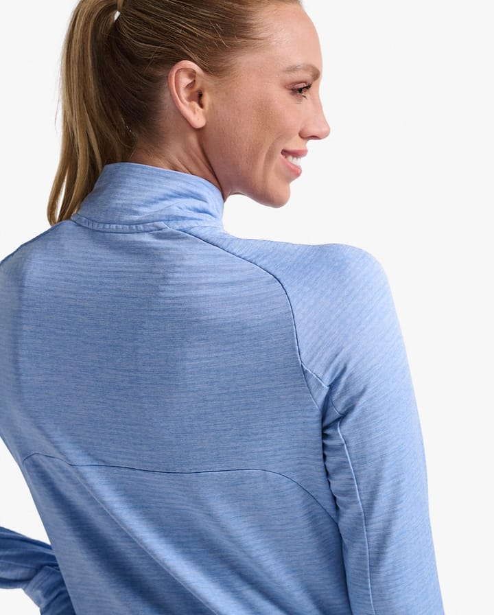 2XU Women's Ignition 1/4 Zip Hydrangea/White Reflective 2XU 2XU Women's Ignition 1/4 Zip Hydrangea/White Reflective 2XU