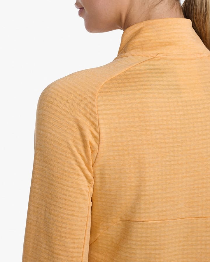 2XU Ignition 1/4 Zip Peach/White Reflective 2XU