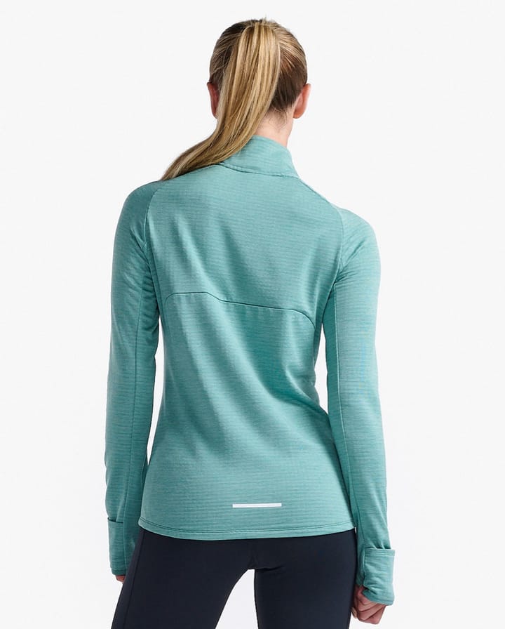 2XU Women's Ignition 1/4 Zip Raft/White Reflective 2XU 2XU Women's Ignition 1/4 Zip Raft/White Reflective 2XU