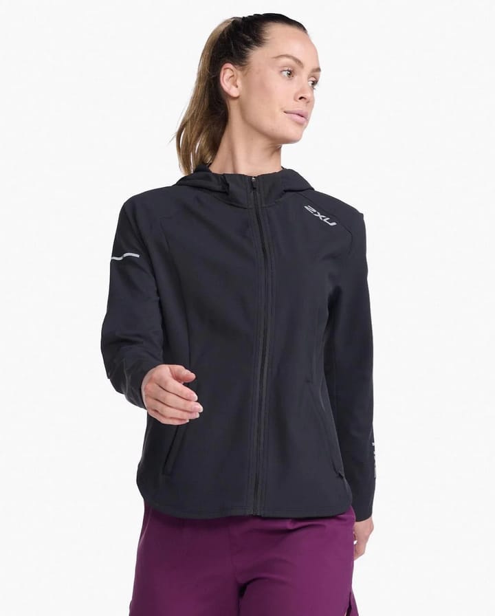 2XU Aero Jacket Black/Silver Reflective 2XU