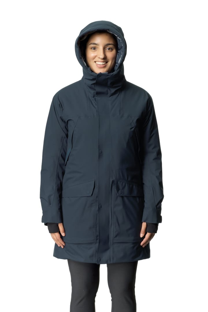 Houdini W's Fall In Parka Blue Illusion Houdini Sportswear