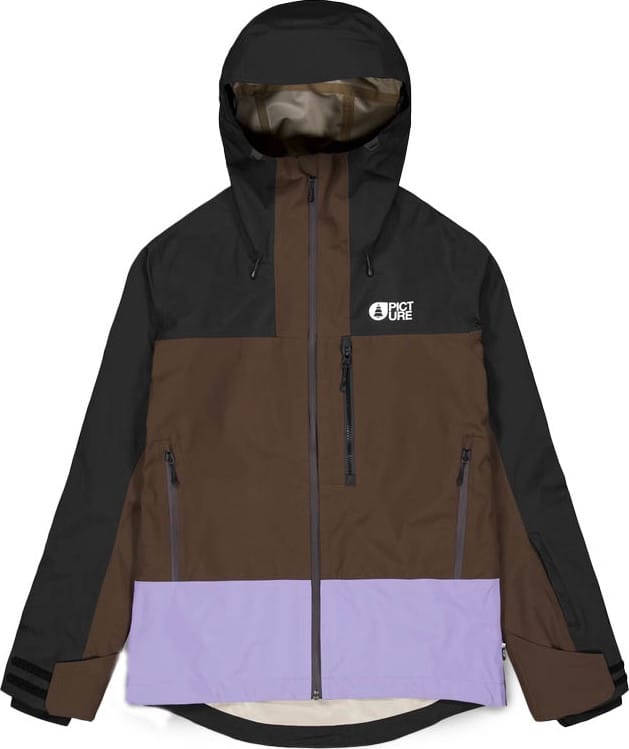 Picture Organic Clothing Men's Sylva 3L Jacket A Black Chicory Paisley Picture Organic Clothing