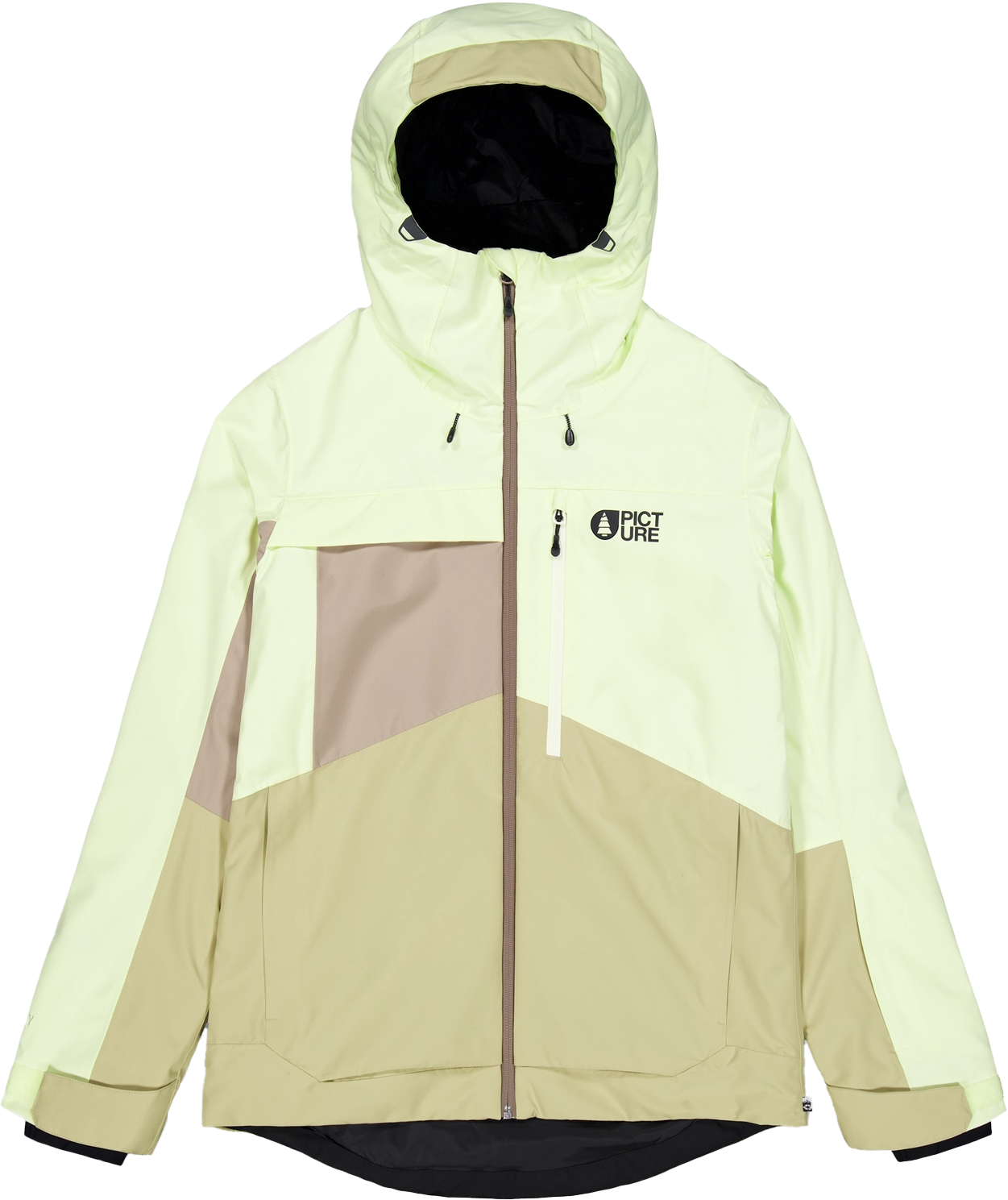 Picture Organic Clothing Women’s Seen Jacket Lime Cream Hemp Roebuck